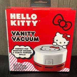 Hello Kitty Red & White Vanity Vacuum Cute & Compact New In Box